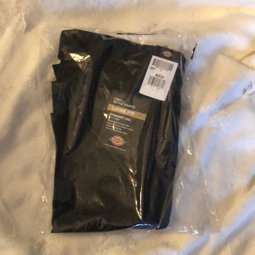 Dickies Twill Straight Leg Work Pants (Loose fit)